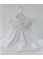 VESTIDO BRANCO BATIZADO TAM. M